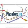 Conducta frana dreapta spate centrala Ford EcoSport 2013-2018 1.5 Ti 140 cp UEJB, UEJE benzina