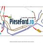 Conducta frana stanga spate centrala Ford EcoSport 2013-2018 1.5 TDCi 95 cp XVJD diesel