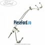 Conducta injector cilindrul 1 si 2 Ford Transit 2000-2006 2.4 TD 75 cp F4FA diesel