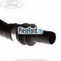 Conector evacuare apa carcasa aeroterma Ford Focus 2008-2011 1.6 100 cp HWDA, HWDB, SHDA, SHDB, SHDC benzina