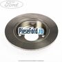 Disc de frana fata diametru 240 mm plin Ford Fiesta 1989-1996 1.4 73 cp F4A, FUG, FUJ benzina