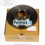 Disc frana fata diametru 240 mm plin Ford Fiesta 1989-1996 1.6 XR2i 103 cp LJD benzina | Foto 2