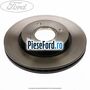 Disc frana fata R 258 mm Ford Fiesta 2008-2012 1.6 TDCi 95 cp T3JA, TZJA, TZJB diesel