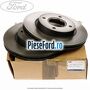 Disc frana fata R 258 mm Ford Fiesta 2013-2017 1.0 65 cp XMJA, XMJB, XMJC, XMJD benzina