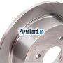 Disc frana spate diametru 270 mm Ford Escort 1990-1995 1.4 71 cp F6F, F6G benzina
