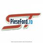 Emblema ST hayon Ford Focus 2019-2023 2.3 EcoBoost ST 280 cp N3DA, N3DB benzina