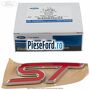Emblema ST portbagaj Ford Focus 2014-2018 1.0 EcoBoost 125 cp M1DA, M1DC, M1DD benzina