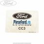 Eticheta 2.0 Duratec Cabriolet Ford Focus 2004-2007 2.0 145 cp AODA, AODB, AODE, SYDA benzina