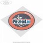 Eticheta atentionare airbag pasager Ford Fiesta 2002-2005 1.25 16V 75 cp FUJA, FUJB benzina