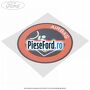 Eticheta atentionare airbag pasager Ford Focus 2004-2007 1.6 TDCi 109 cp G8DA, G8DB, G8DD, G8DE, G8DF diesel