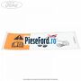 Eticheta atentionare electroventilator Ford Mondeo 2014-2018 2.0 Hybrid 177 cp C20EDEF hybrid