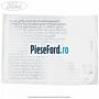 Eticheta atentionare gaze freon R134a Ford Tourneo Connect 2013-2018 1.6 TDCi 75 cp UBGA diesel