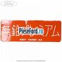 Eticheta atentionare limba japoneza Ford Focus 2004-2007 1.6 TDCi 109 cp G8DA, G8DB, G8DD, G8DE, G8DF diesel
