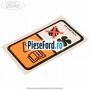 Eticheta avertizare electroventilator Ford Fiesta 2008-2012 1.4 TDCi 70 cp F6JD, KVJA diesel