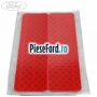Eticheta banda reflectorizanta 100 x 23 mm Ford Tourneo Custom 2014-2018 2.0 EcoBlue 105 cp BJFA, BJFB, YLF6, YLFA, YLFB, YLFS diesel