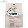 Eticheta dovada revizie service Ford Mondeo 2008-2014 1.8 TDCi 125 cp KHBA, QYBA diesel