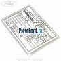 Eticheta informare incalzire programabila Ford S-Max 2007-2014 1.8 TDCi 100 cp FFWA diesel