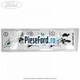 Eticheta informare mod alimentare combustibil Ford Fiesta 1989-1996 1.3 60 cp J6B benzina | Foto 2