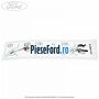Eticheta informare mod alimentare combustibil Ford Fiesta 1996-2001 1.3 i 50 cp JJA, JJC, JJE, JJJ, JJK, JJM benzina