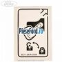Eticheta informare rotatie cheie stanga Ford Transit 2006-2014 2.4 TDCi 100 cp PHFA, PHFC diesel