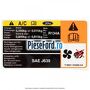 Eticheta informare specificatie aer conditionat Ford Mondeo 2008-2014 2.2 TDCi 175 cp Q4BA diesel