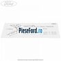 Eticheta informare valori presiune circuit frana Ford Ranger 2002-2006 2.5 D 78 cp WL diesel