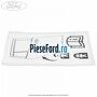 Eticheta instructiuni protectie copii usa spate dreapta Ford B-Max 1.6 TDCi 95 cp T3JB diesel