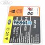 Eticheta valori aer conditionat Ford Focus C-Max 2003-2007 2.0 145 cp AODA, AODB, AODE, SYDA benzina
