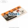 Eticheta valori aer conditionat R1234YF Ford B-Max 1.6 Ti 105 cp IQJA, IQJC benzina