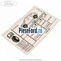 Eticheta valori presiune roti Ford Kuga 2008-2012 2.0 TDCi 136 cp G6DG, UKDA diesel