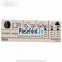 Eticheta valori presiune roti Ford Ranger 2016-2020 3.2 TDCi 4x4 200 cp P5-AT, SA2R, SA2S, SA2W, SAFA diesel