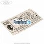 Eticheta valori presiune roti RS Ford Focus 2008-2011 2.5 RS 305 cp JZDA benzina