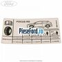 Eticheta valori presiune roti RS Ford Focus 2008-2011 2.5 RS 305 cp JZDA benzina