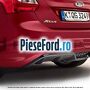 Extensie bara spate combi, model ST esapament dreapta cu gaura senzor parcare Ford Focus 2011-2014 2.0 TDCi 140 cp UFDB diesel