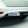 Extensie bara spate neagra cu gaura senzor parcare Ford B-Max 1.5 TDCi 95 cp XVJA, XVJC diesel