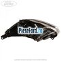 Far dreapta adaptiv Bi-Xenon, fundal negru Ford Focus 2014-2018 1.0 EcoBoost 100 cp M2DA, M2DB, M2DC, SFDA, SFDB benzina | Foto 2
