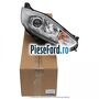 Far dreapta argintiu cu led Ford Fiesta 2013-2017 1.0 65 cp XMJA, XMJB, XMJC, XMJD benzina | Foto 3