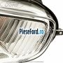 Far dreapta argintiu cu led Ford Fiesta 2013-2017 1.0 80 cp P4JA, P4JB, P4JC, P4JD benzina