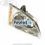 Far dreapta argintiu cu lupa Ford Focus 2004-2007 1.6 TDCi 109 cp G8DA, G8DB, G8DD, G8DE, G8DF diesel