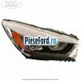 Far dreapta H1 adaptiv argintiu semnal galben Ford Kuga 2016-2018 1.5 TDCi 120 cp XWMB, XWMC diesel