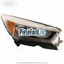 Far dreapta H1 adaptiv argintiu semnal galben Ford Kuga 2016-2018 2.0 TDCi 120 cp XRMA, XRMB, XRMC diesel