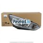 Far dreapta halogen fundal argintiu fara DRL level 2 Ford Focus 2014-2018 1.5 TDCi 120 cp XWDA, XWDB, XWDC, XWDD, XWDE diesel