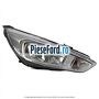 Far dreapta halogen fundal argintiu fara DRL level 2 Ford Focus 2014-2018 1.5 TDCi ECOnetic 105 cp AEDA, XXDB diesel
