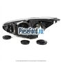 Far dreapta halogen fundal argintiu fara DRL level 2 Ford Focus 2014-2018 1.6 Ti 105 cp IQDA, IQDB, IQDC benzina