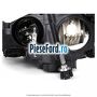 Far dreapta halogen, fundal crom cu DRL Ford Focus 2014-2018 1.5 EcoBoost 150 cp M8DA, M8DB benzina | Foto 2