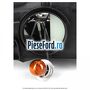 Far dreapta halogen, fundal crom cu DRL Ford Focus 2014-2018 1.5 TDCi 120 cp XWDA, XWDB, XWDC, XWDD, XWDE diesel