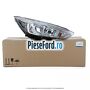 Far dreapta halogen, fundal crom cu DRL Ford Focus 2014-2018 1.6 Ti 125 cp PNDA, PNDD benzina