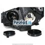 Far dreapta halogen, fundal crom fara DRL Ford Focus 2014-2018 1.5 EcoBoost 150 cp M8DA, M8DB benzina | Foto 2