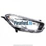 Far dreapta halogen negru Ford Tourneo Courier 2014-2018 1.6 TDCi 95 cp T3CA, T3CB, T3CC diesel