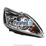 Far H1/H7 dreapta crom Ford Focus 2008-2011 1.6 TDCi 109 cp G8DA, G8DB, G8DD, G8DE, G8DF diesel | Foto 2